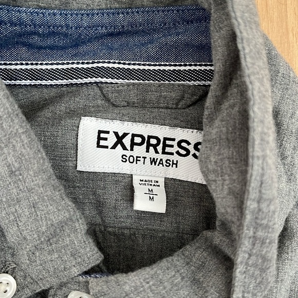 Express Soft Wash Dress Shirt - Picture 2 of 2